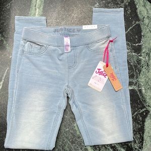 5 pairs JUSTICE leggings size 12 SLIM